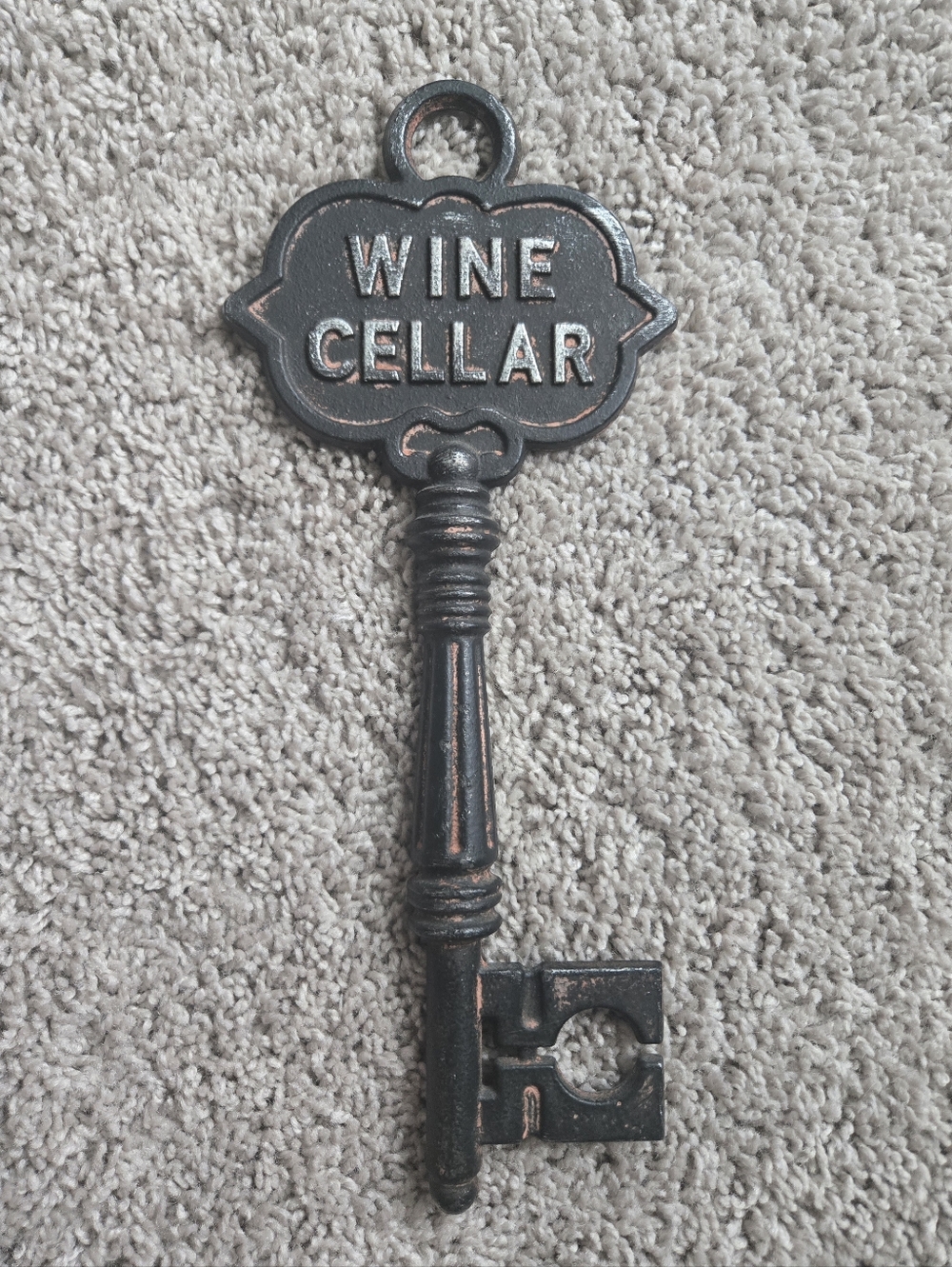 Large cast iron wine cellar decorative Skeleton key